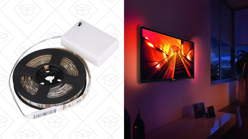 Excelvan Waterproof Flexible Color Changing LED Strip Light, $10 with code 29ON33C9